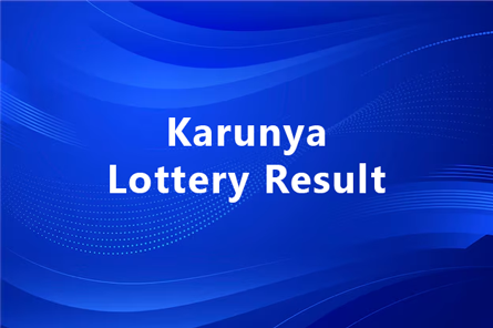 Karunya Lottery Result Today