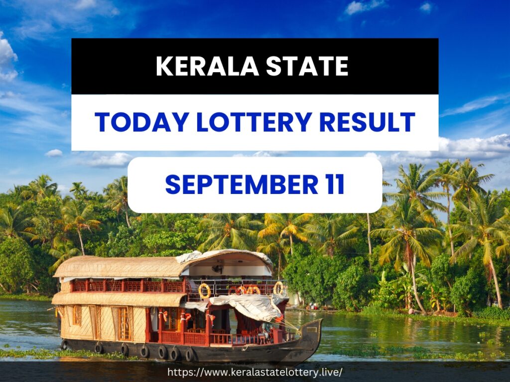 Fifty Fifty Lottery Result - 11/09/2024