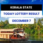 KERALA STATE TODAY LOTTERY RESULT